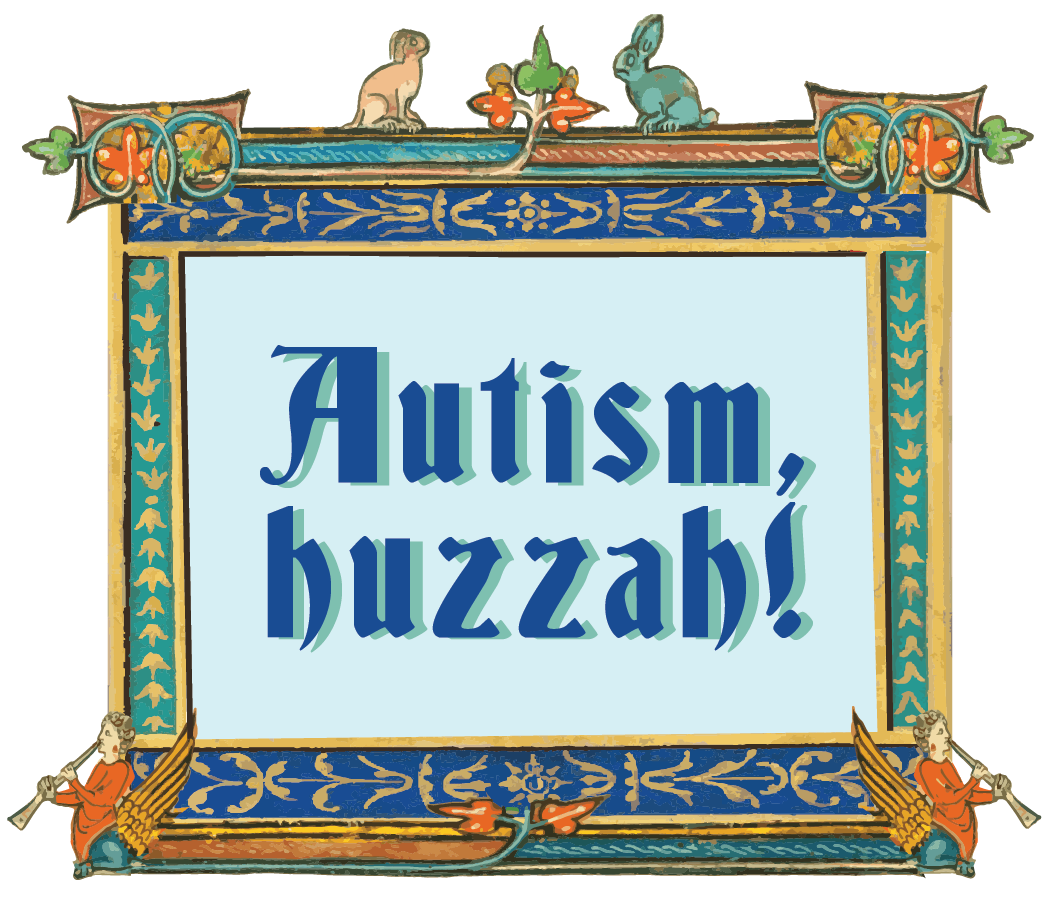 Autism, Huzzah Sticker