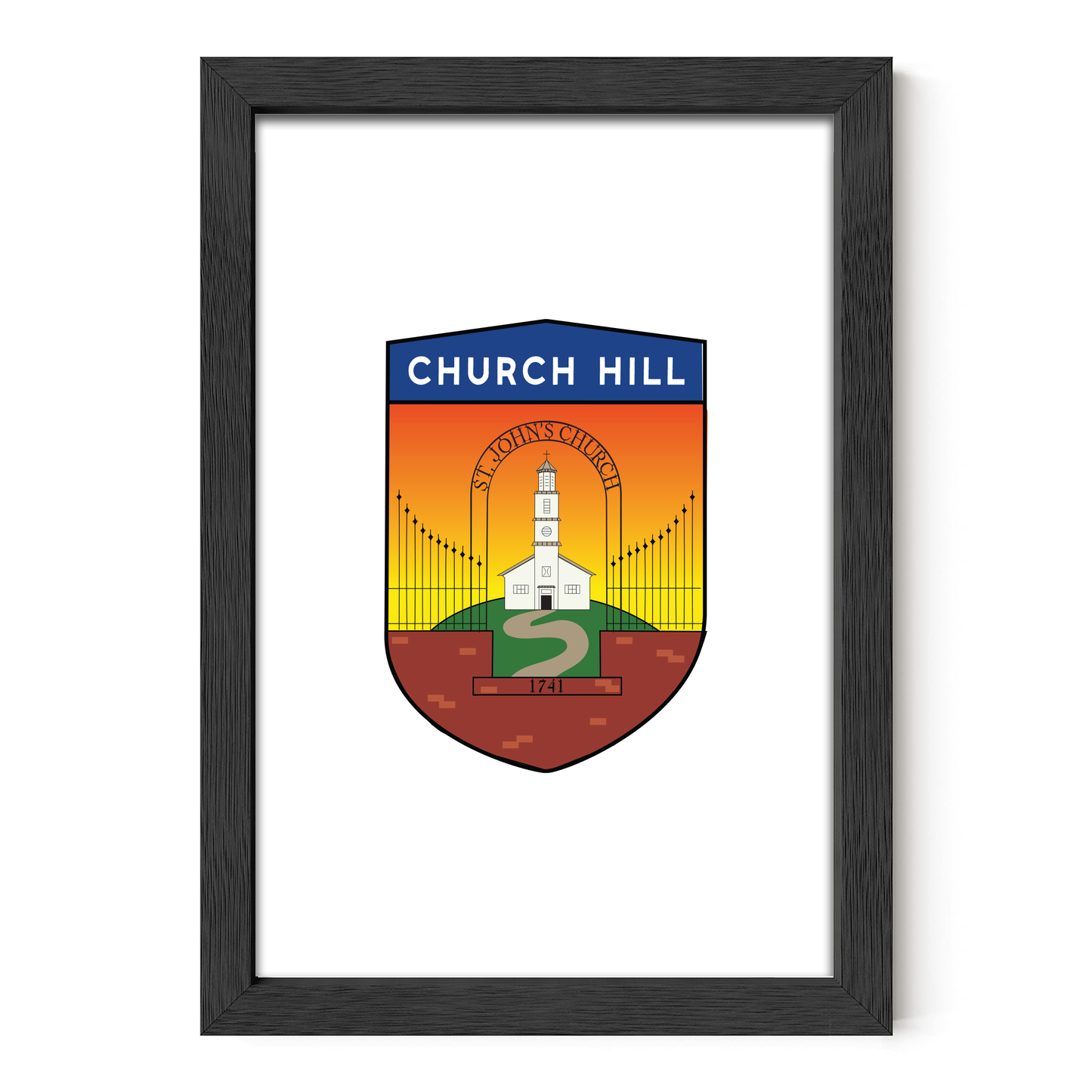 Church Hill - St. John's - Print