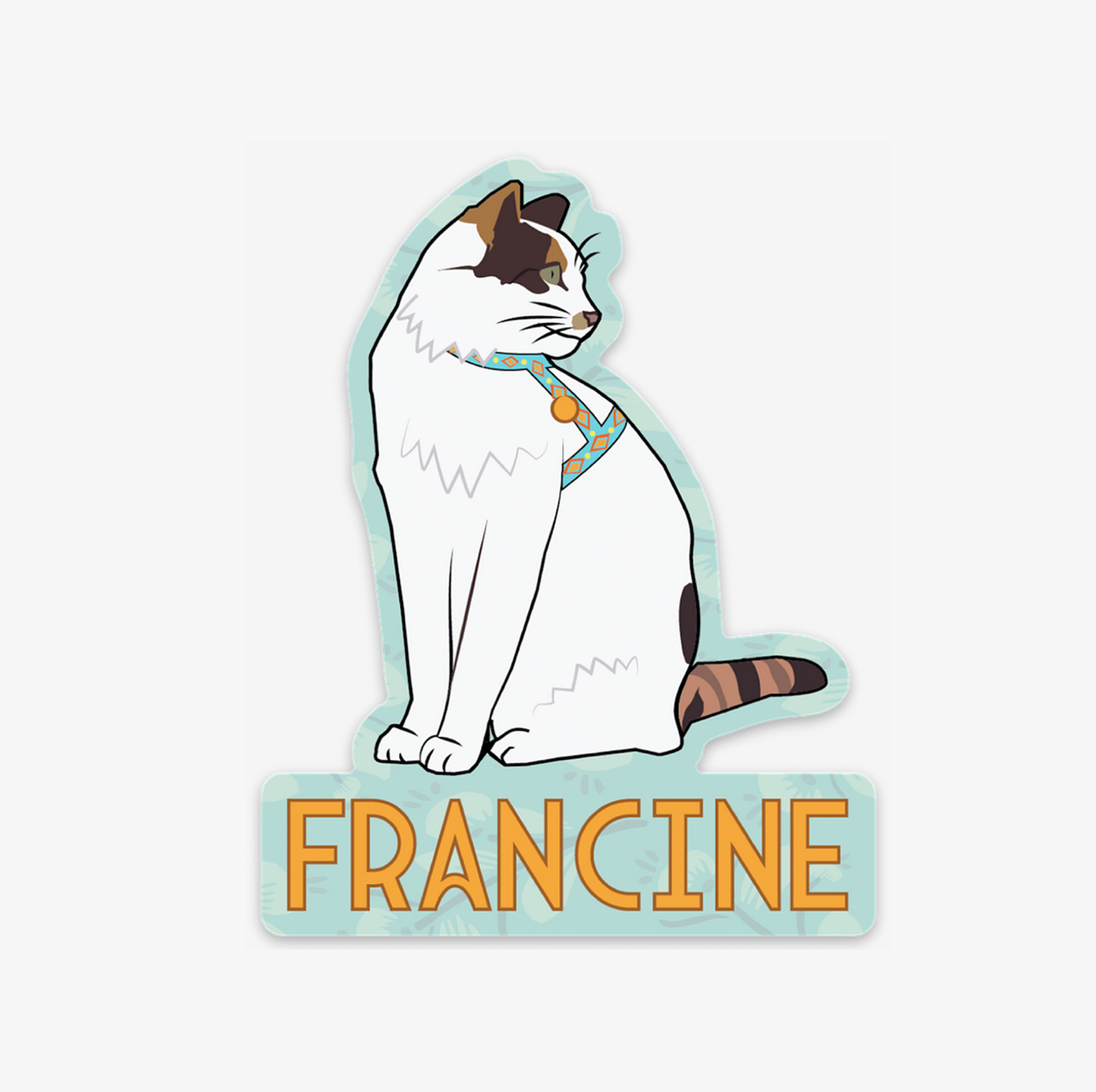 Francine Harness Sticker