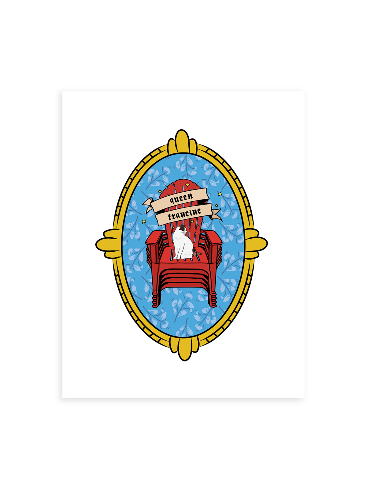Francine Throne Print