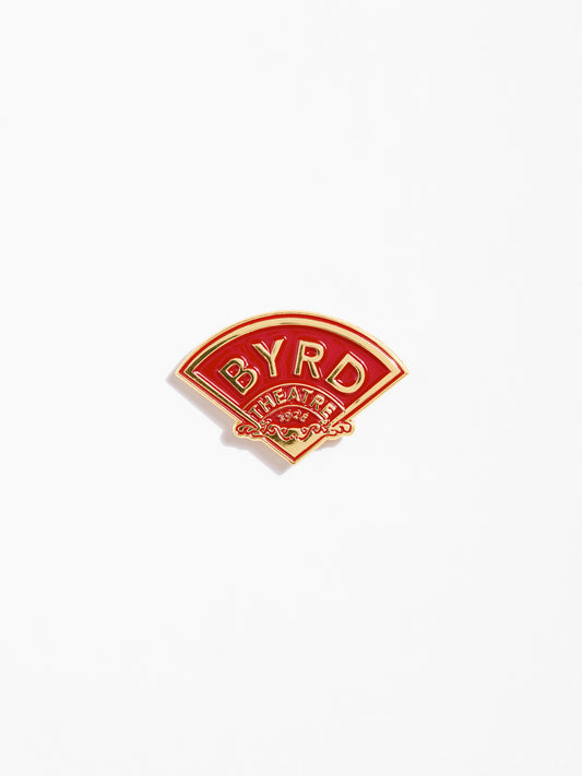 Byrd Theatre Fan Enamel Pin