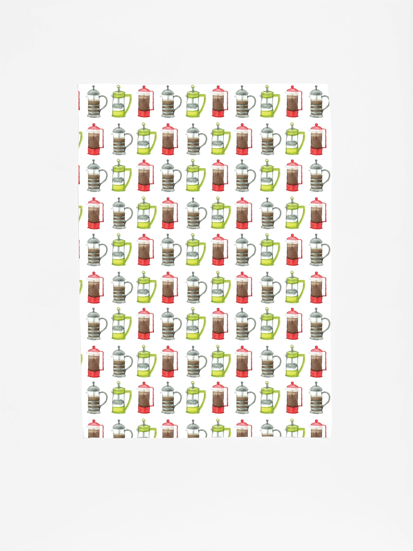 French Press Tea Towel
