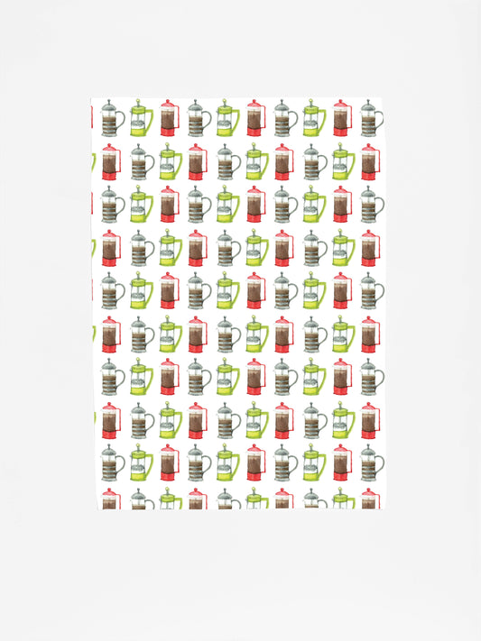 French Press Tea Towel
