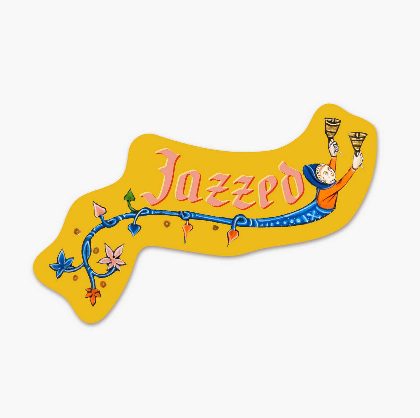 Jazzed Medieval Sticker