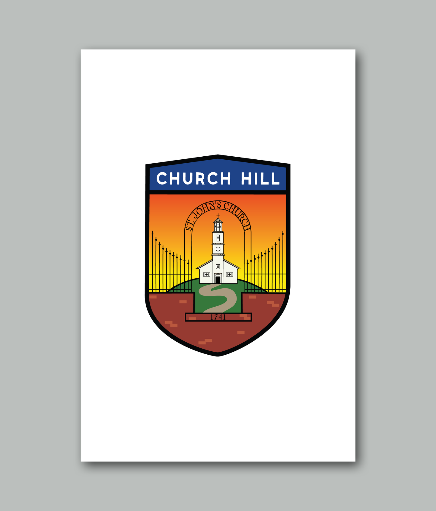 Church Hill - St. John's - Print