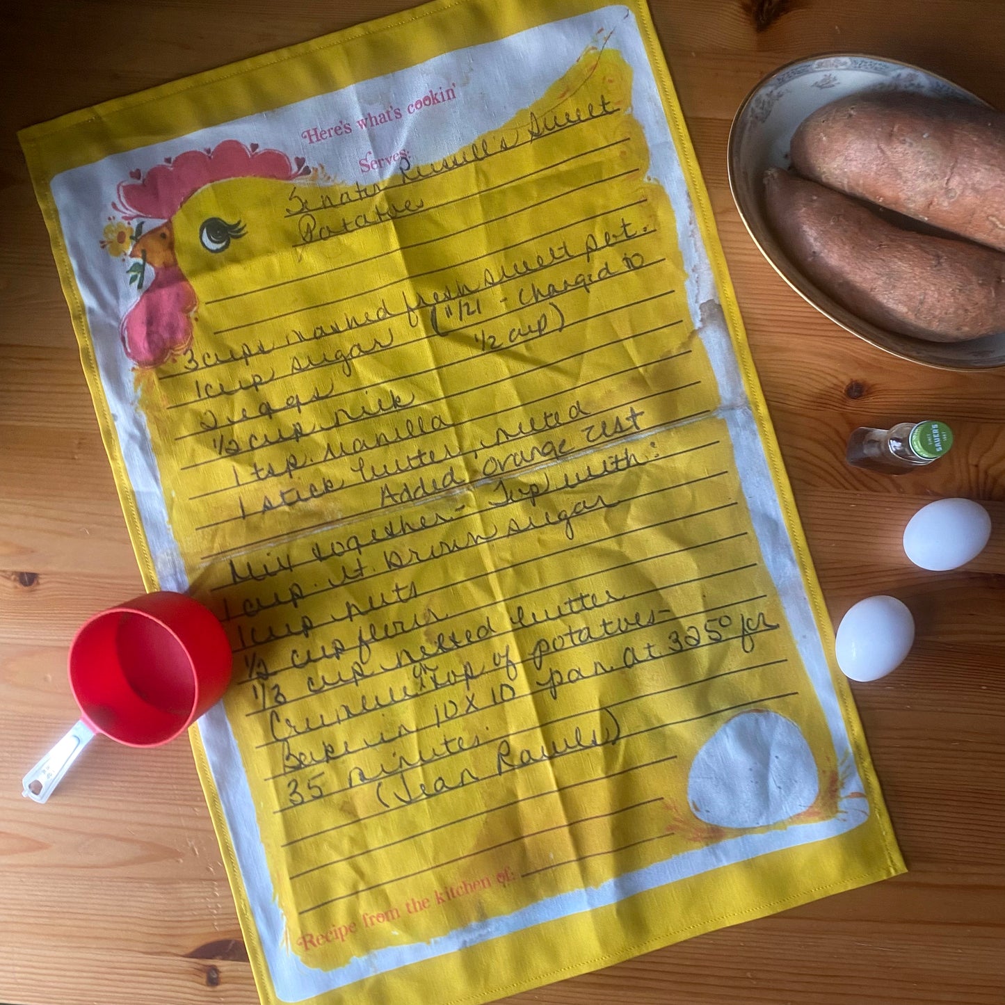 Custom Recipe Tea Towels