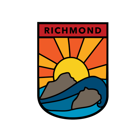 Richmond James River Sticker