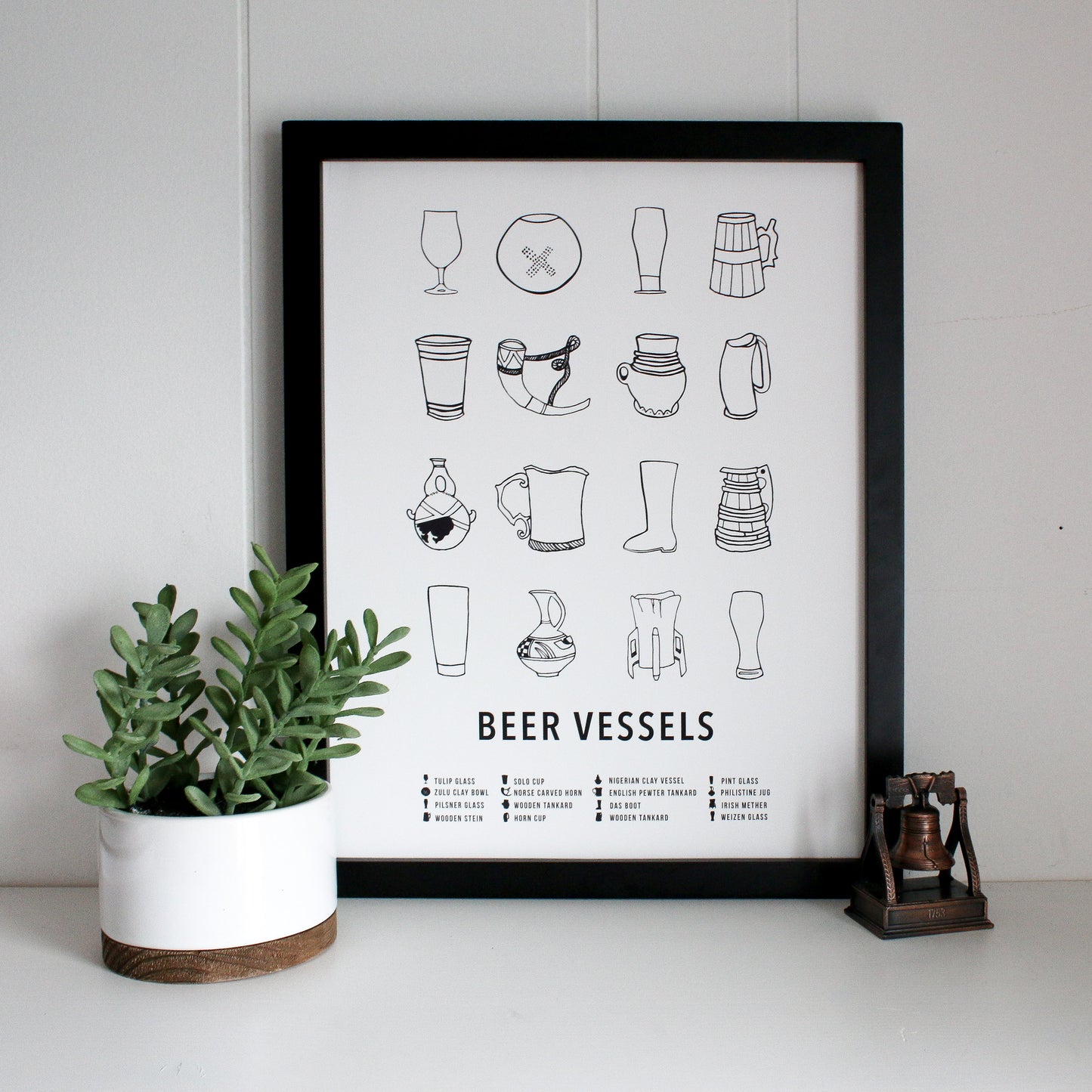 Beer Vessel Chart