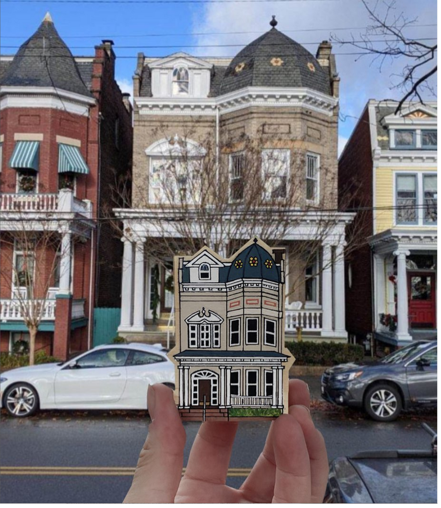 Custom Tiny House - Hand Painted